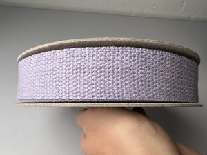 Gjordbånd - taskehank 30 mm, lavendel